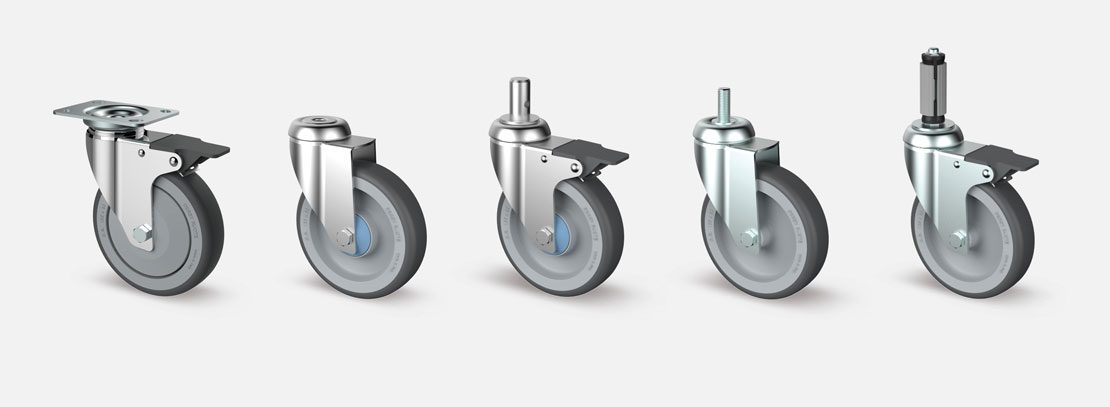 Institutional castors