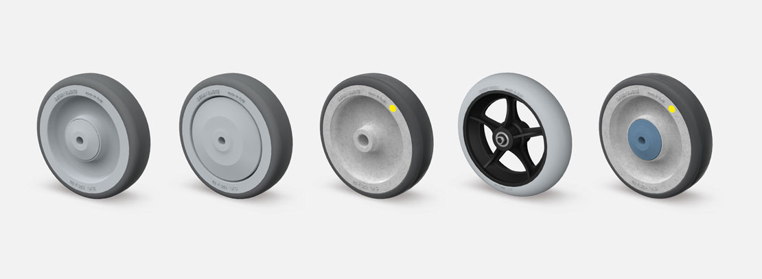 Loose wheels for institutional and community use