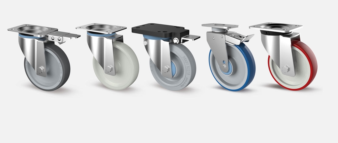 Ruote Inox per uso industriale
